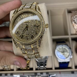 ROLEX FULL STONE Gold